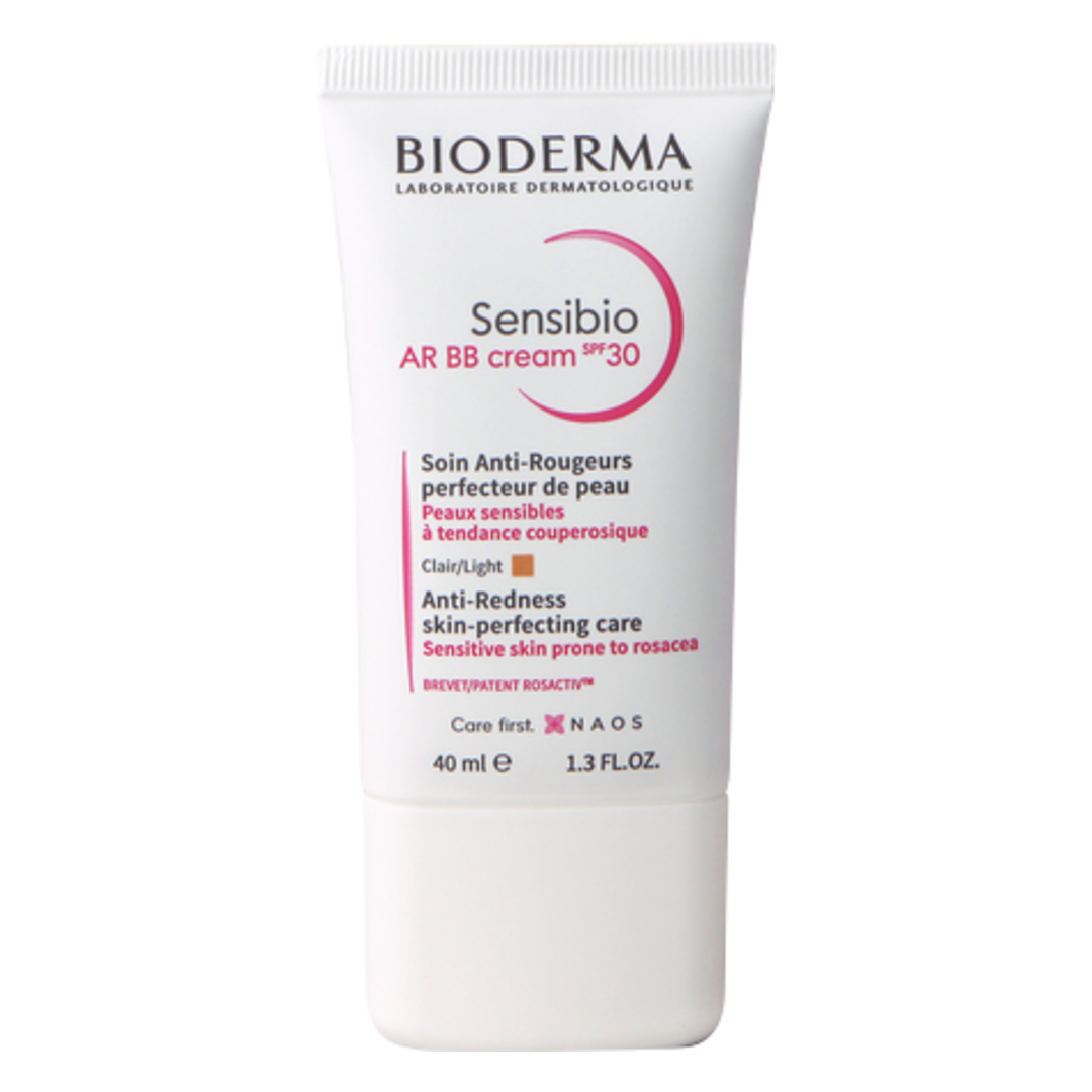 BIODERMA SENSIBIO AR BB CREAM CLAIR SOIN ANTI-ROUGEURS SPF30 PERFECTEUR DE PEAU 40 ML