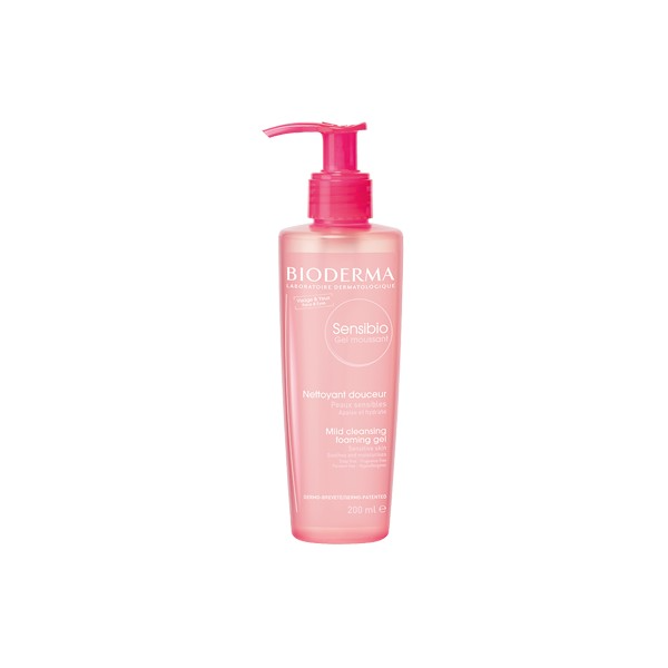 BIODERMA SENSIBIO GEL MOUSSANT NETTOYANT DOUCEUR PEAUX SENSIBLES 200 ML