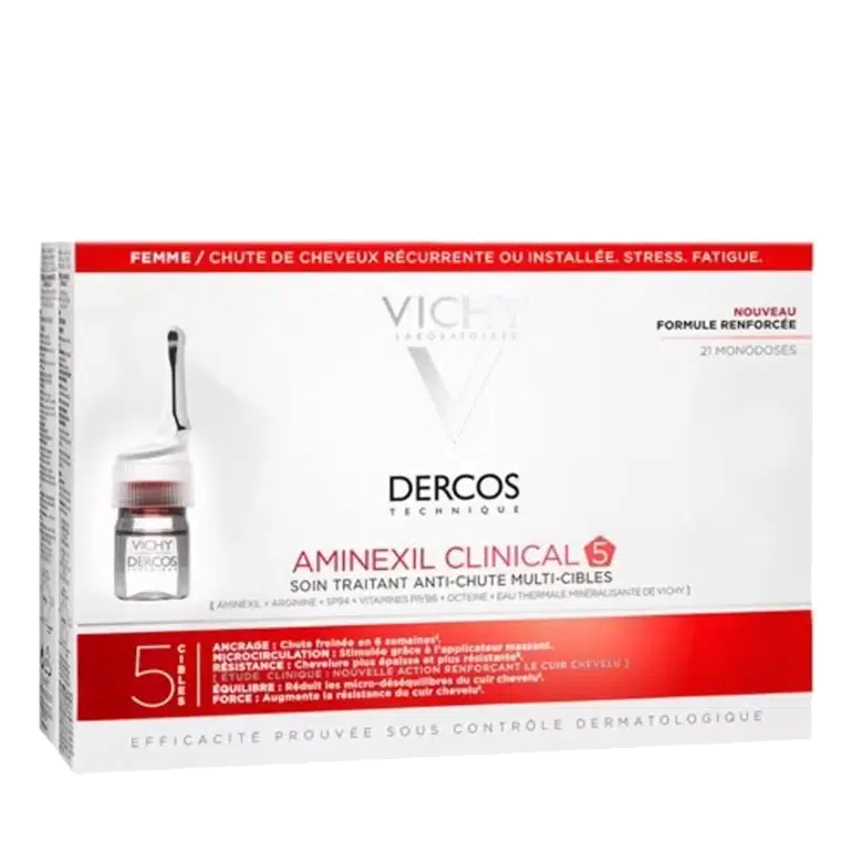 vichy DERCOS AMINEXIL CLINICAL 5 - Femmes - TRAITEMENT ANTI-CHUTE