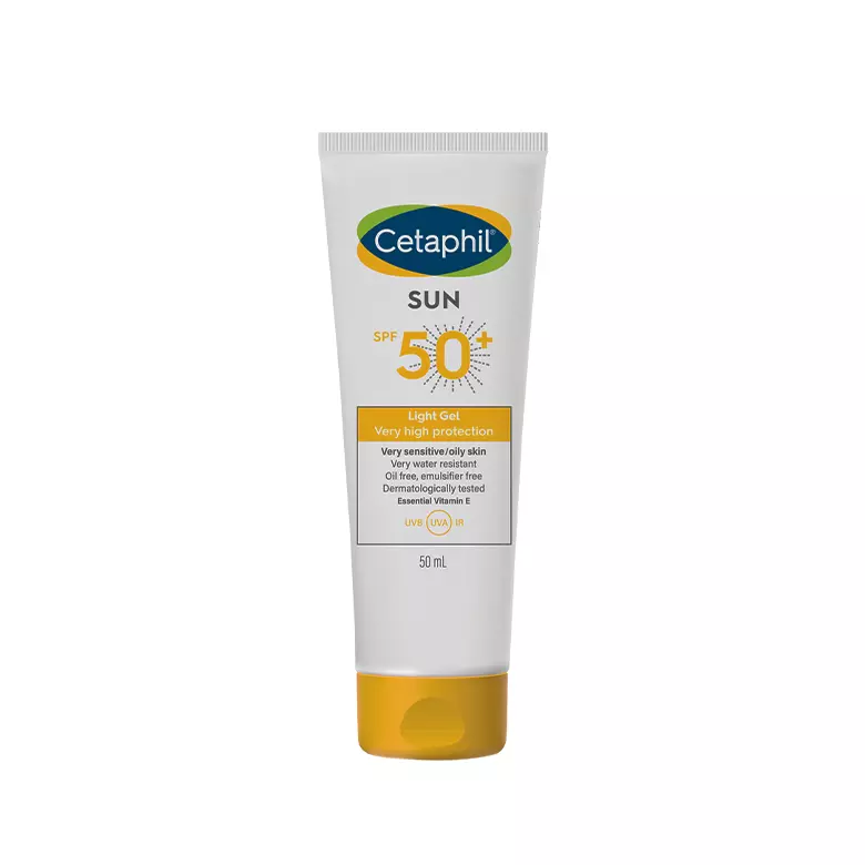 CETAPHIL SUN LIGHT GEL SPF 50+ TOUS TYPES DE PEAUX 50 ML