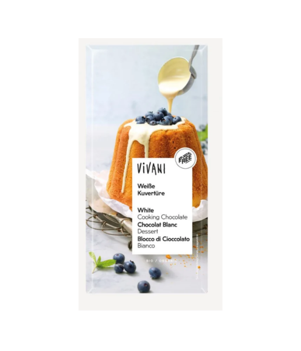 VIVANI DESSERT TABLETTE DE CHOCOLAT BLANC 200G