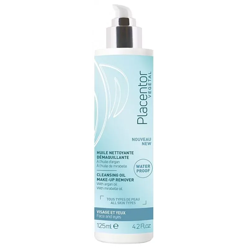 PLACENTOR Huile nettoyante démaquillante visage et yeux 125ml                       