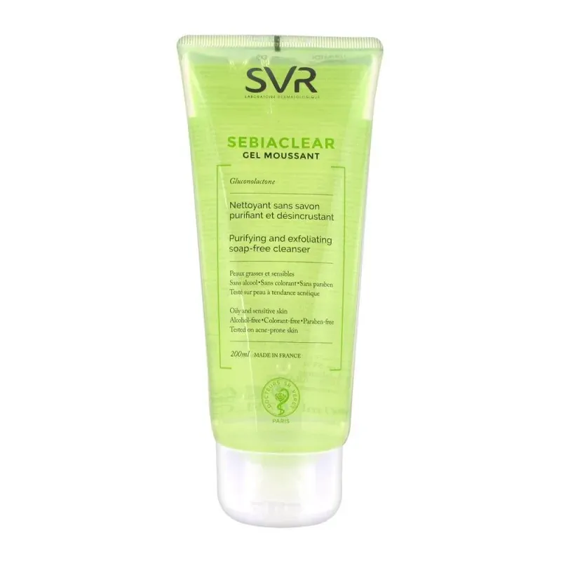 SVR SEBIACLEAR GEL MOUSSANT 200 ML                                                    