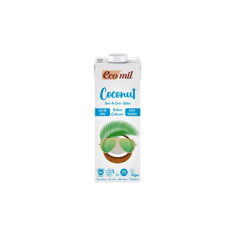 ECOMIL LAIT DE COCO CALIUM 1 L