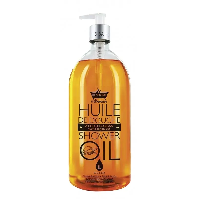 LES PETITS BAINS DE PROVENCE HUILE DE DOUCHE ARGAN 1L